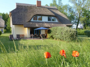 Behagliches Reetdachhaus Eibe 1, Poseritz